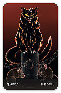 Karty wróżebne Tarota - Koty drogą. Cat's Way Tarot (zestaw 78 kart z książką instrukcją do wróżenia)