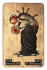 Karty wróżebne - Czarne tarot 78 kart. Black Tarot z instrukcją do wróżenia