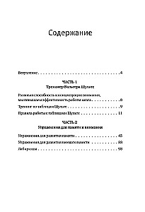 Schulte-Tabellen + Labyrinthe. Aktives Training zur Entwicklung von Intelligenz, Aufmerksamkeit und Gedächtnis