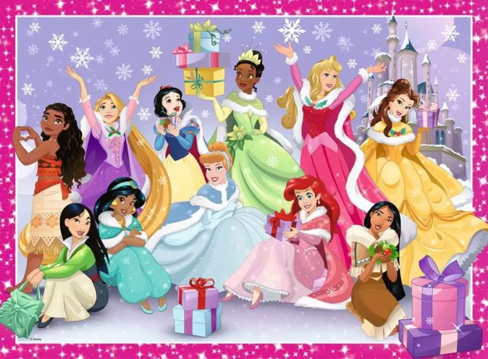 Пазл 200 - Disney Princess Christmas