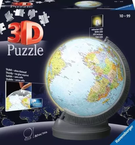 3D пазл 540 -  Globe - Night Stand
