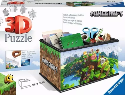 3D пазл 216 - Organizer Minecraft Storage Box