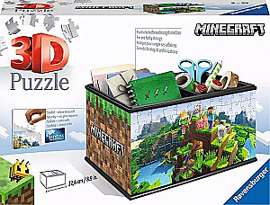 3D пазл 216 - Organizer Minecraft Storage Box