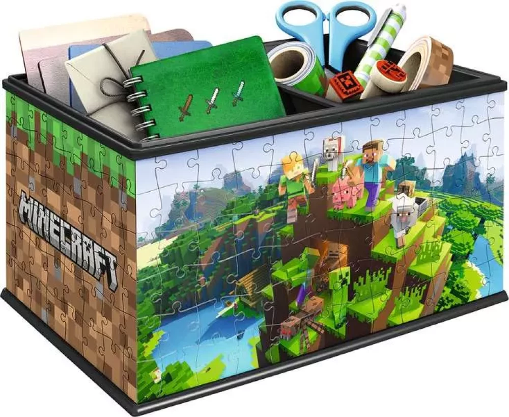 3D пазл 216 - Organizer Minecraft Storage Box