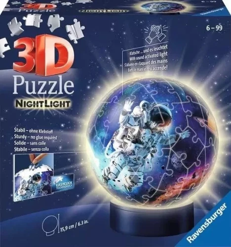 3D пазл 74 - Astronaut Glow in the Dark