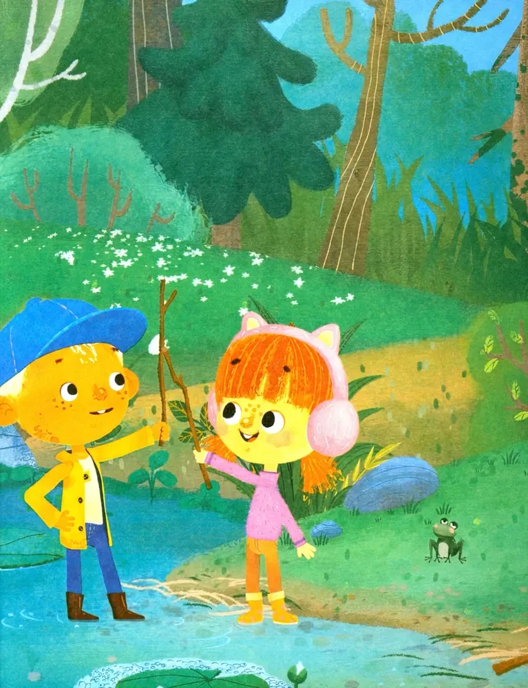 Asja und Wanja. Der Abschluss im Wald