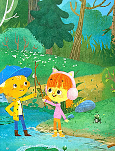 Asja und Wanja. Der Abschluss im Wald