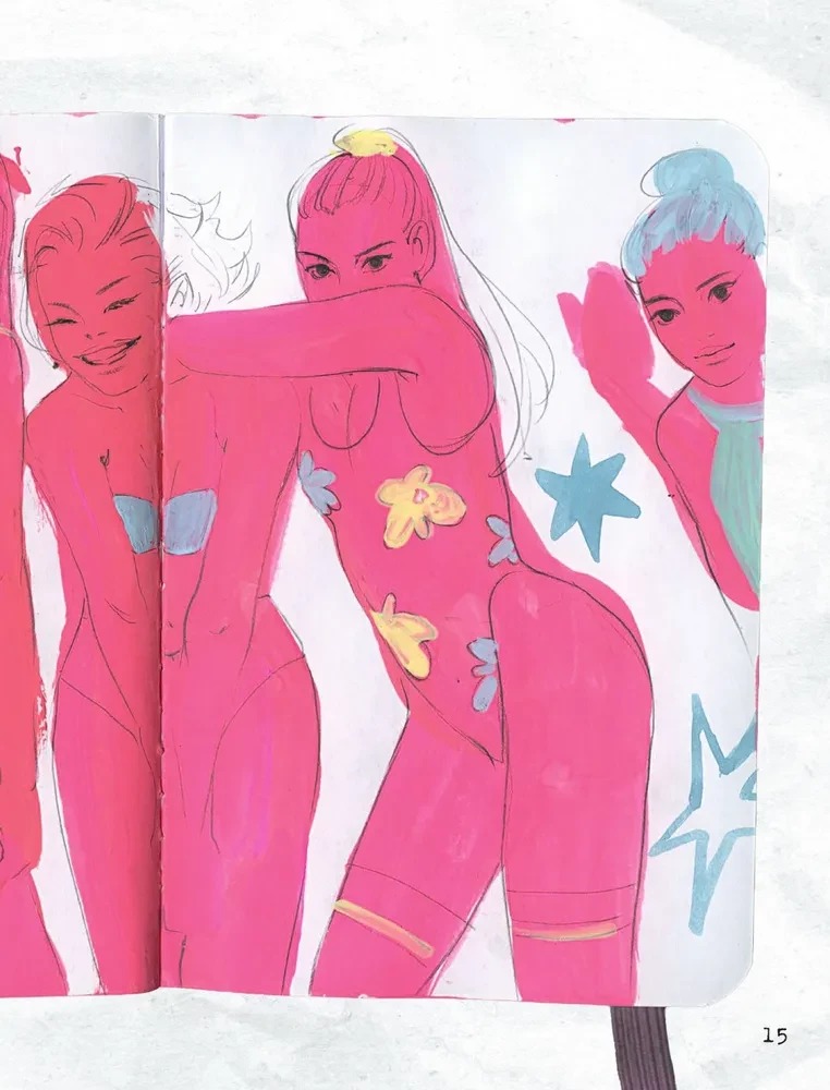 Artbook Humid Peach. Całe życie w szkicowniku