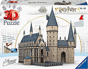 3D puzzle - Zamek Hogwartów Harry'ego Pottera