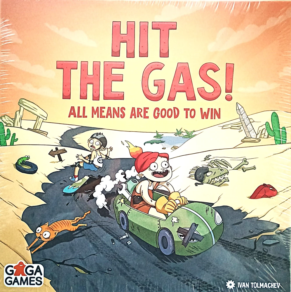 Настольная игра - Hit the gas! (на английском языке)