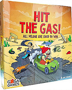 Настольная игра - Hit the gas! (на английском языке)