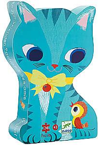 Пазл:24 - Котенок и друзья
