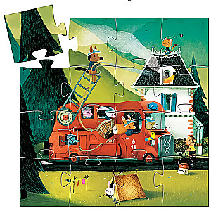 Puzzle: 16 - Wóz strażacki