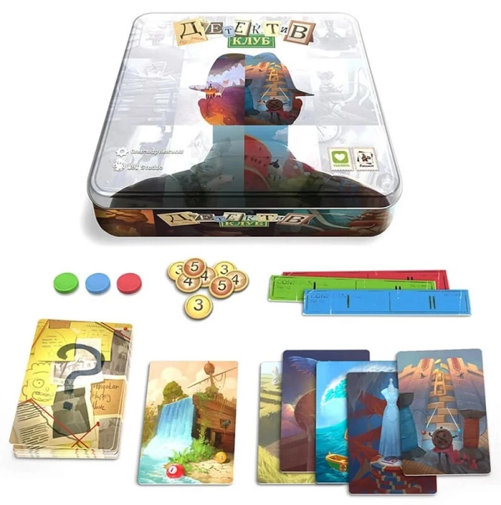 Brettspiel - Detektiv Club