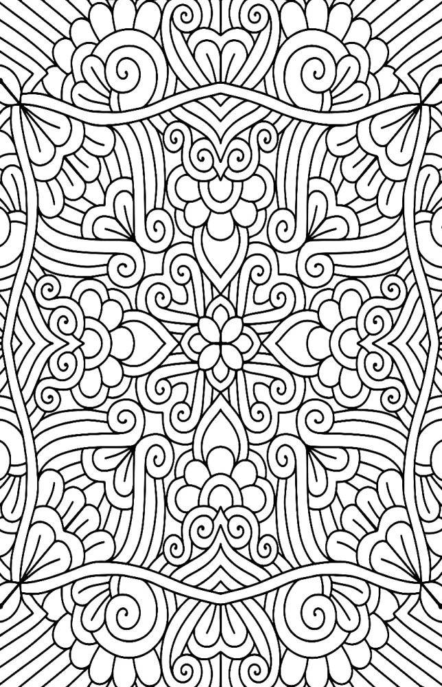 The Path to Yourself: Coloring Journey. Anti-Stress Coloring Book