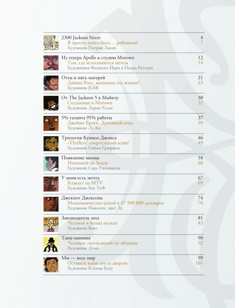 Michael Jackson. Biography in Comics