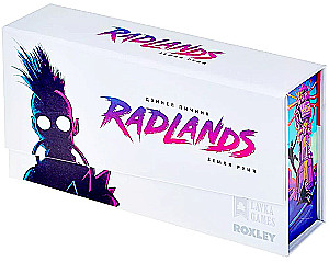 Brettspiel - Radlands. Land der Ruinen. Deluxe + Erweiterung - Kult des Chroms