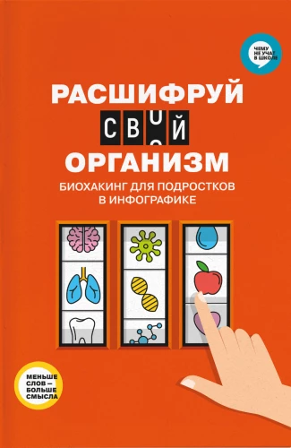 Расшифруй свой организм. Биохакинг для подростков в инфографике