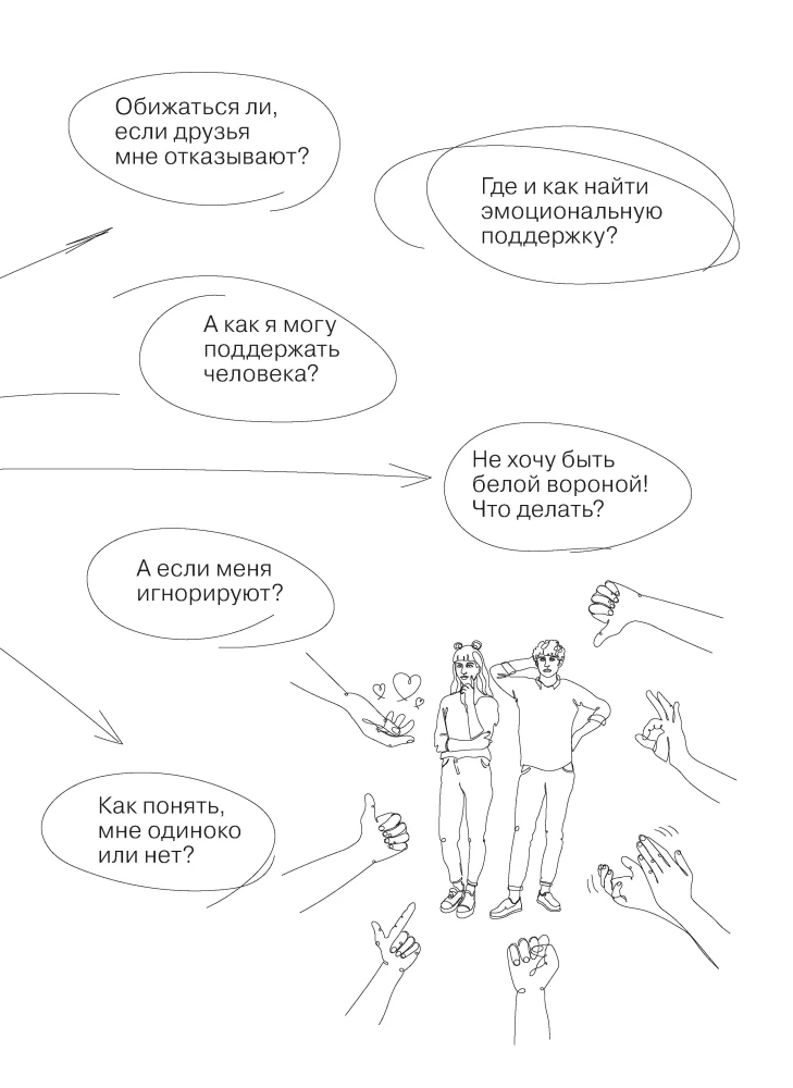 Beziehungen. Ein visueller Leitfaden für Liebe und Freundschaft für Jugendliche