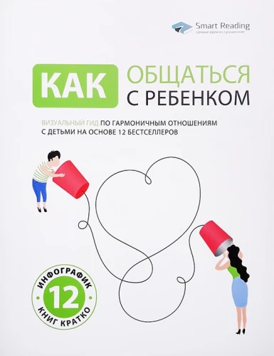 Как общаться с ребёнком. Визуальный гид по гармоничным отношениям с детьми на основе 12 бестселлеров