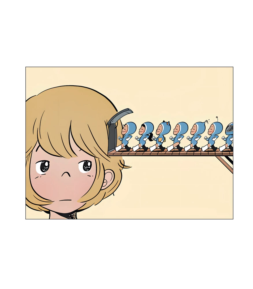 Yumi ląstelės. Spalvinimo knygelė pagal webtoon