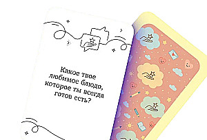 With half a word! A family card game. 100 questions to bring your child even closer