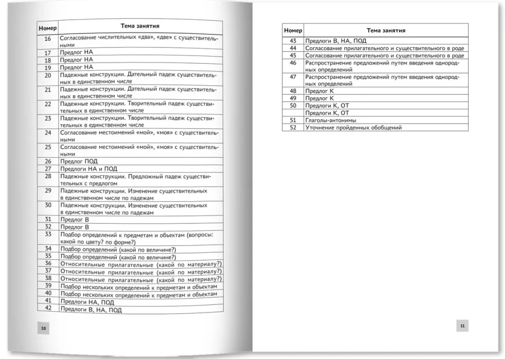 Formation of Lexical-Grammatical Representations in Children with Speech Underdevelopment. Outlines of Developmental Activities