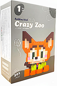 Konstruktor - Crazy Zoo. Fuchs, 291 Teile