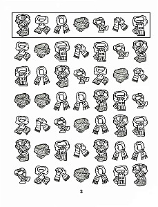 Diligence and Attention. Proofreading Samples. Working Neuro Workbook for Preschoolers
