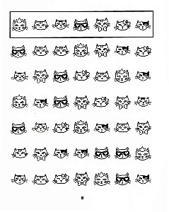 Diligence and Attention. Proofreading Samples. Working Neuro Workbook for Preschoolers