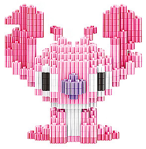 Constructor - Lechuan. Stitch Angel, pink, 324 pieces