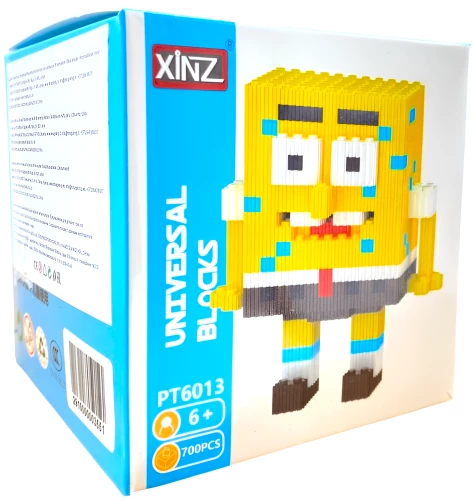 Konstruktorius - Xinz. Š Sponge Bob, 700 detalių