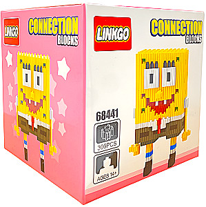 Konstruktor - Linkgo. SpongeBob, 306 elementów