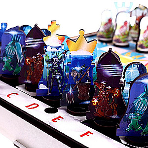 Brettspiel - Schach. Märchenfiguren