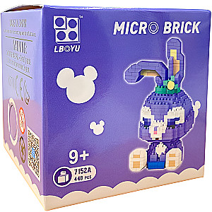 Konstruktor - Micro Brick. Zajączek, 448 elementów