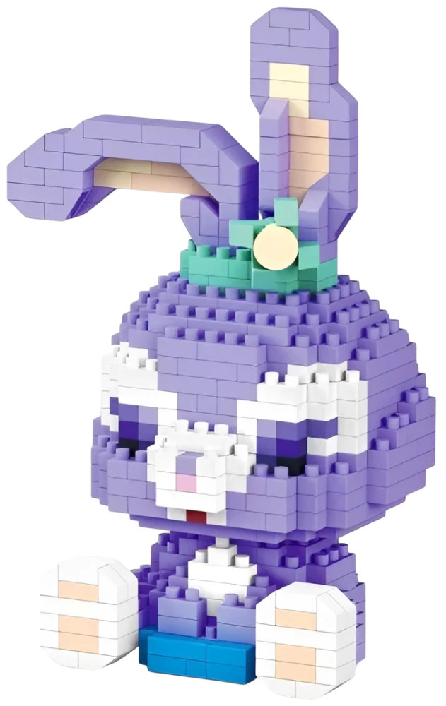 Konstruktor - Micro Brick. Zajączek, 448 elementów
