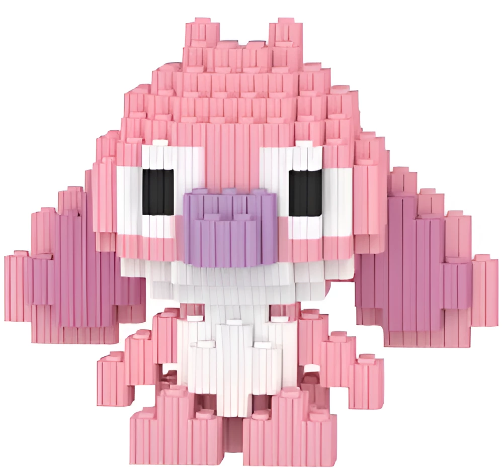 Constructor - Xinz. Stitch Angel, pink, 817 pieces