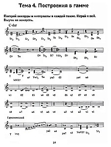 Сольфеджио. Рабочая тетрадь. 4 класс ДМШ