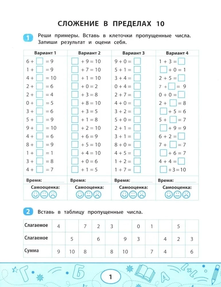 Sudėjimas ir atimtis. Greitumo treniruoklis