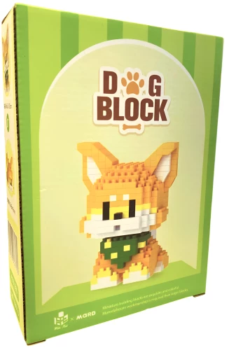 Konstruktorius - Dog Block. Šiba-inu, 365 dalių
