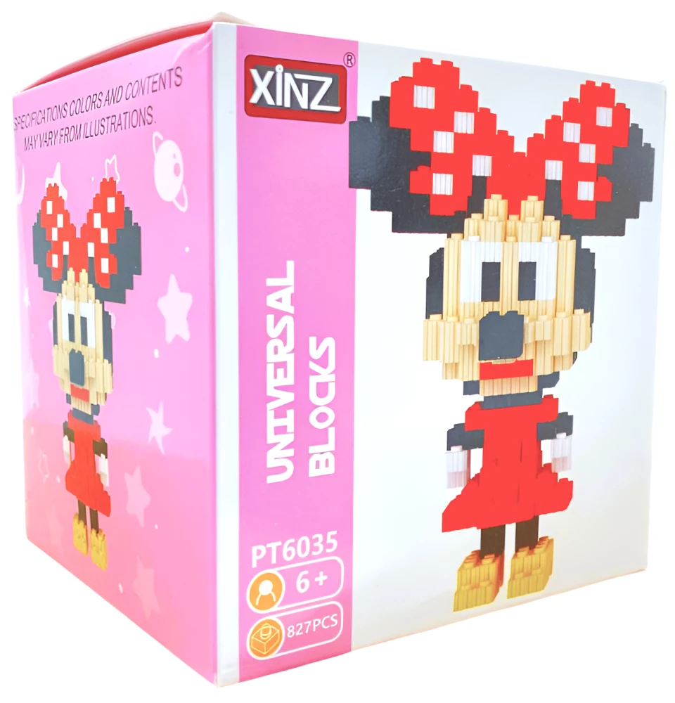 Konstruktorius - Xinz. Minni Maus, 827 detalių