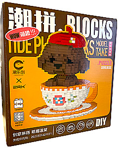 Constructor - Brown Dog in a Mug, 1446 Pieces