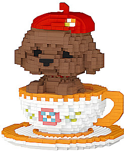 Constructor - Brown Dog in a Mug, 1446 Pieces