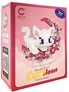Konstruktor - Cute Moon. Katze, 484 Teile