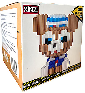 Klocki - Xinz. Niedźwiedź, 653 elementy