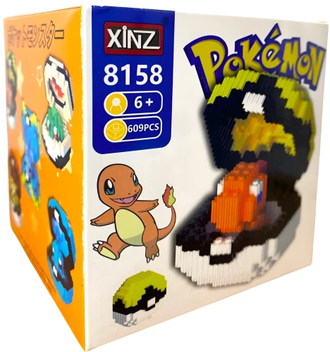 Konstruktorius - Xinz. Charmander, 609 detalių