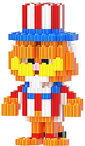 Constructor - Xinz. Garfield in a red hat, 623 pieces