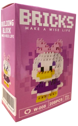 Konstruktorius - Bricks. Daisy Duck, 208 dalių