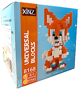 Konstruktor - Xinz. Lisek Tails, 601 element