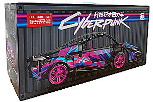 Konstruktorius - Cyberpunk, pilkas, 586 detalių